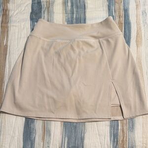 Beyond Yoga Neutral Beige Active Skort